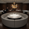 Big Stone Gap Lite Upholstered Banquette | Architectural Fabrics