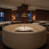 Brushed Linen Weave Natural Linen Upholstered Banquette | Architectural Fabrics