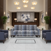 Apache - Indigo Dusk Silicone Hybrid Upholstered Sofa | Architectural Fabrics