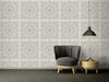 Heritage White Silver Versace Home Wallcovering