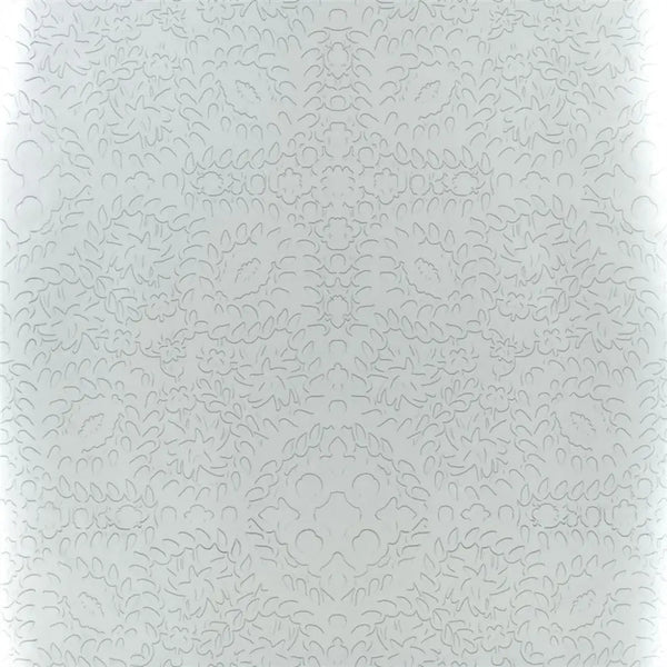 Boutis Tone on Tone 02 Zinc Wallpaper | Christian Lacroix Europe