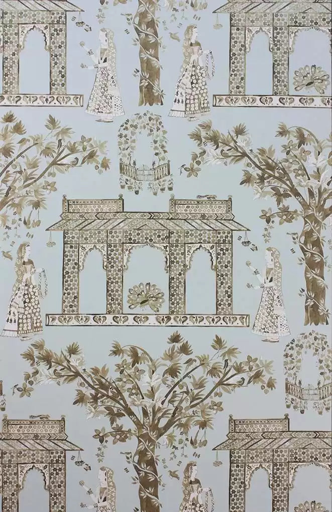 Pavilion Garden 03  Wallpaper | Nina Campbell Europe