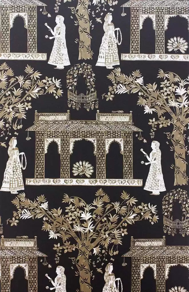 Pavilion Garden 04  Wallpaper | Nina Campbell Europe