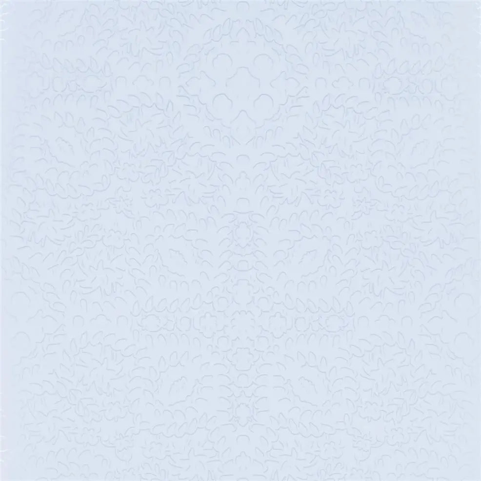 Boutis Tone on Tone 07 Blue Wallpaper | Christian Lacroix Europe