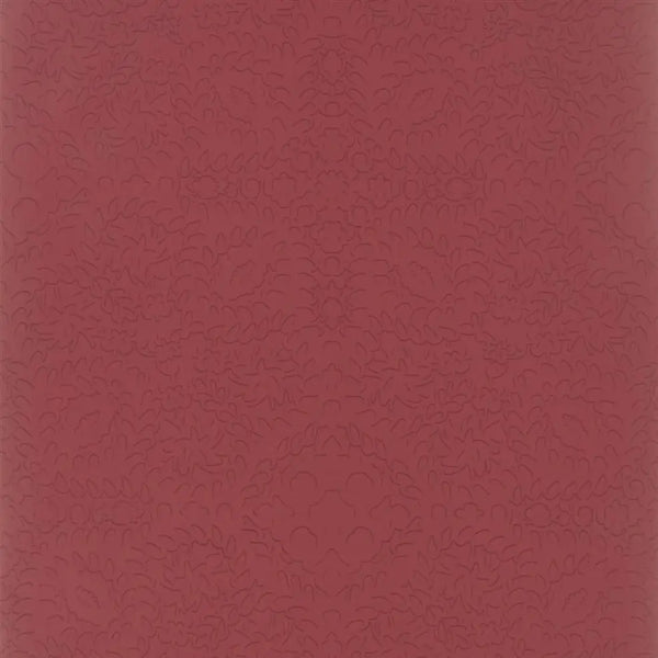 Boutis Tone on Tone 08 Garnet Red Wallpaper | Christian Lacroix Europe