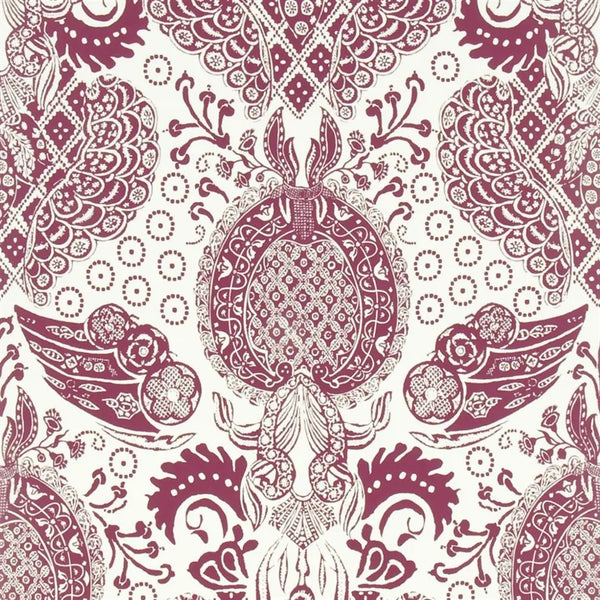 Marseille 07 Red Wallpaper | Christian Lacroix Europe