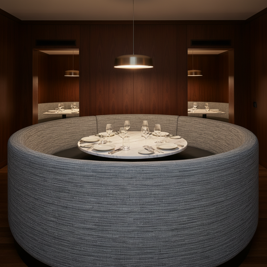 Azores - Azores Tekloom Performance Upholstered Banquette | Architectural Fabrics