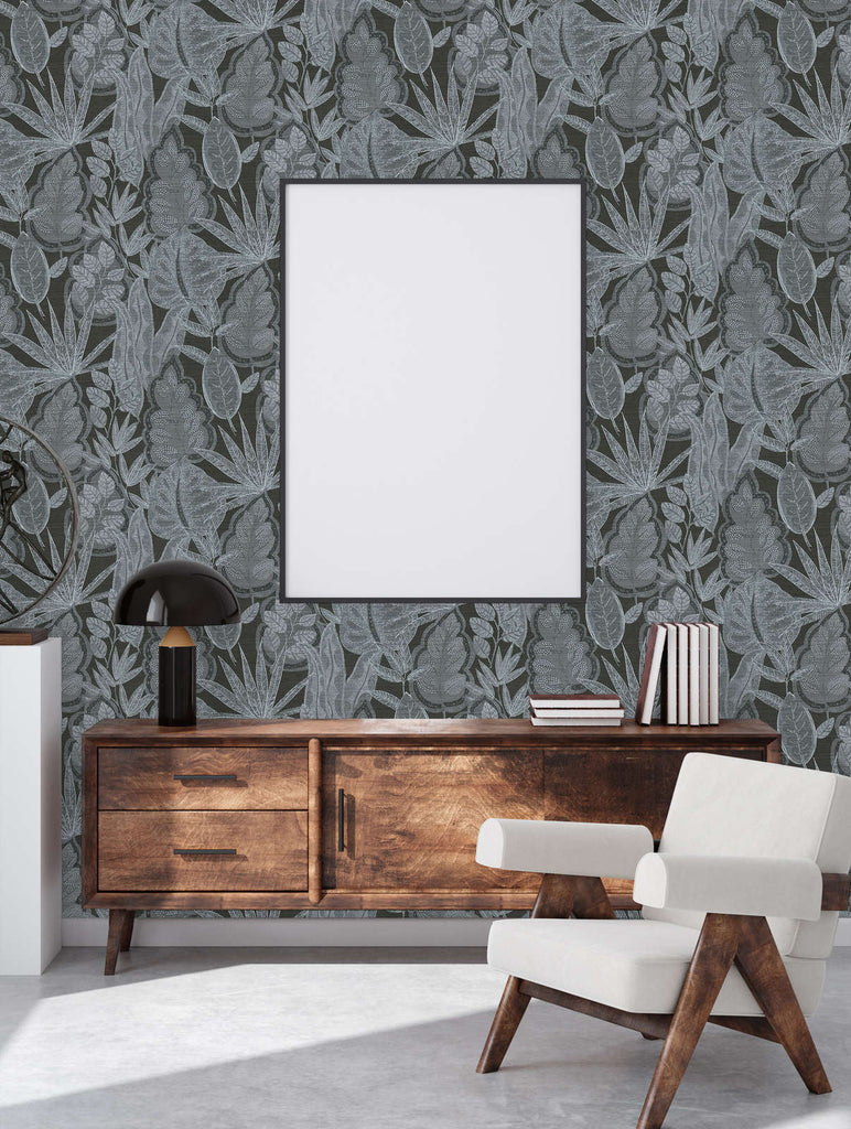 Famous Garden Gray Wallcovering | AS Creation