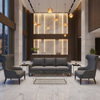 Steeple Reef - Cadet Upholstered Sofa | Architectural Fabrics