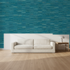 Nantucket Grasscloth Lagoon Wallcovering | Phillipe Romano room setting