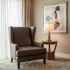 Kick Em Jenny - Truffle Upholstered Chair | Architectural Fabrics