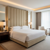 Snake Cay - Vanilla Upholstered Headboard | Architectural Fabrics