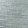 Nantucket Grasscloth Blue Smoke & Metallic Silver Wallcovering | Phillipe Romano