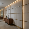 Tweed Bay - Fog Upholstered Wall Panel | Architectural Fabrics