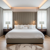 Nassau - Mineral Upholstered Headboard | Architectural Fabrics