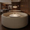 Treasure Beach - Lichen Upholstered Banquette | Architectural Fabrics
