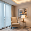 Nassau Gold - Latte Upholstered Chair | Architectural Fabrics