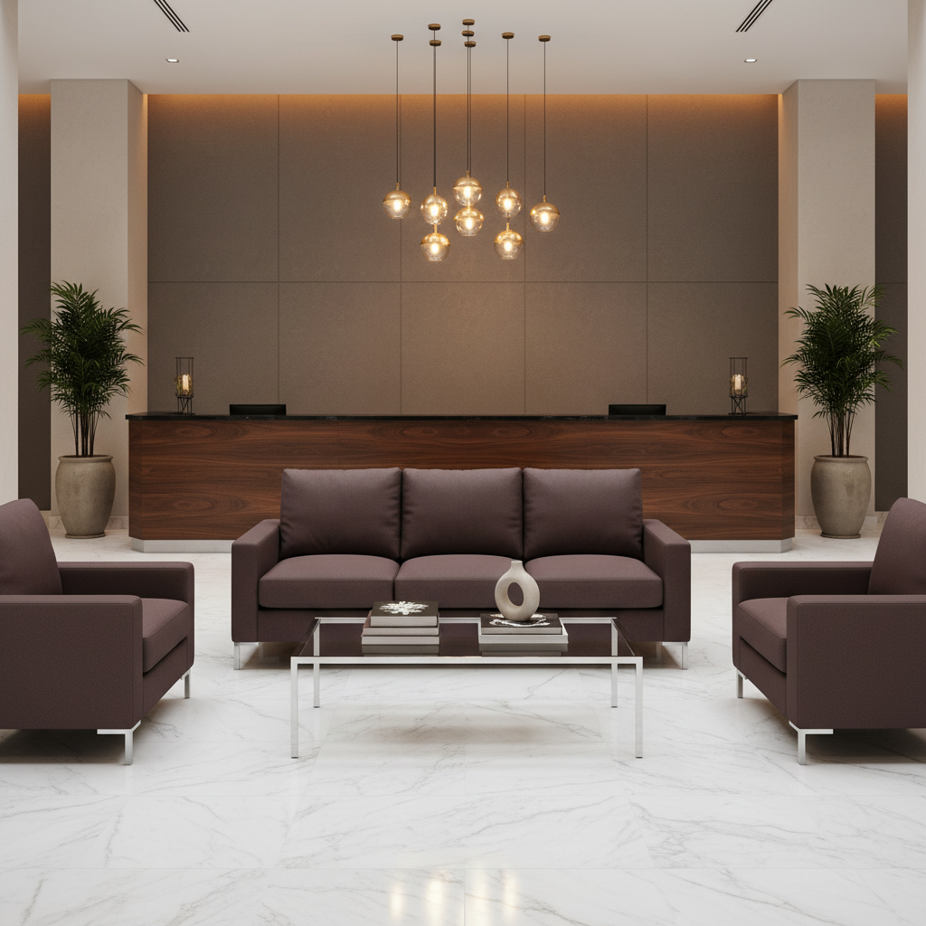 Maya Riviera - Merlot Upholstered Sofa | Architectural Fabrics