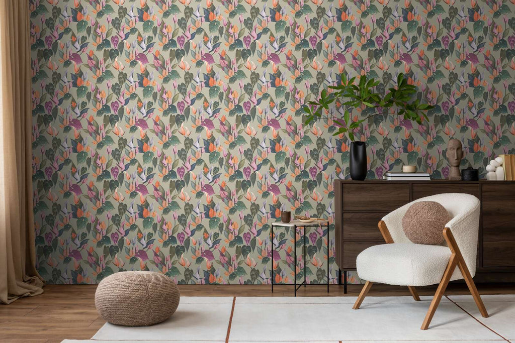 Anna D Andrea Sage Green Wallcovering | AS Creation