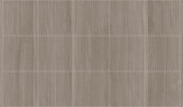 Jamestown-Pewter Wood Veneer Wallcovering | Phillipe Romano