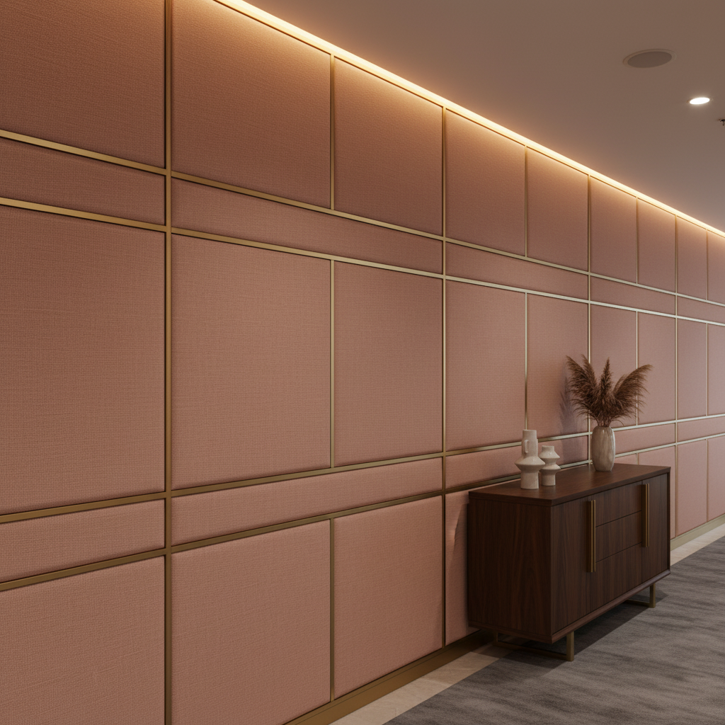 Marigot - Bloom Upholstered Wall Panel | Architectural Fabrics