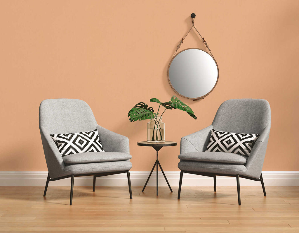 Jungle Chic Orange Wallcovering | AS Creation