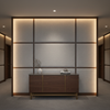 Tweed Bay - Stone Upholstered Wall Panel | Architectural Fabrics