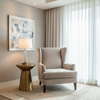 Kralendijk - Parch Upholstered Chair | Architectural Fabrics