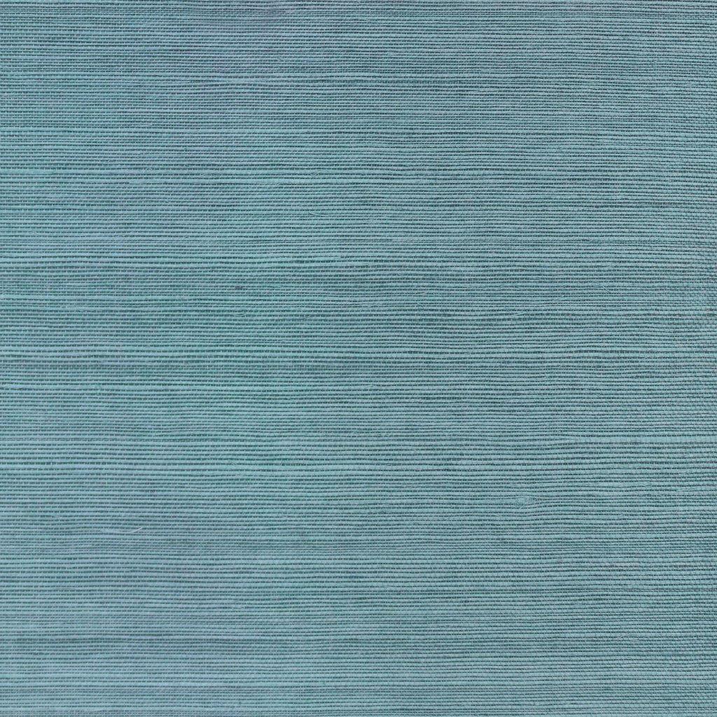 Nantucket Grasscloth Teal Wallcovering | Phillipe Romano