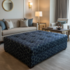 Pelican Cay - Ravine Upholstered Ottoman | Architectural Fabrics