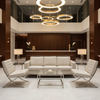 Silver Bank - Snowflake Upholstered Sofa | Architectural Fabrics