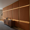 Waterfall Bay - Persimmon Upholstered Wall Panel | Architectural Fabrics