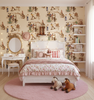 The Original Yeeha 1950's Cowboy Retro | Architectural Wallcoverings - Girls Bedroom Room Setting