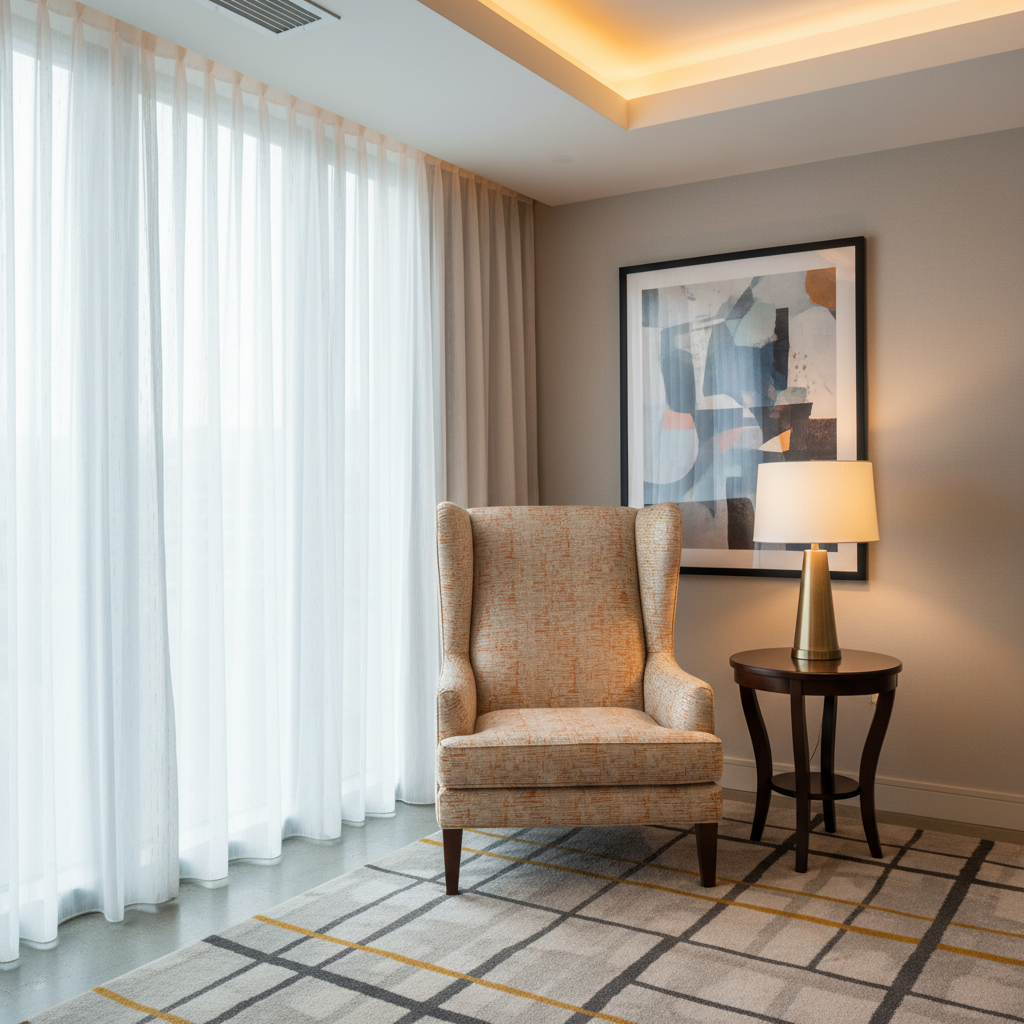 Dale City Soothing Upholstered Chair | Architectural Fabrics