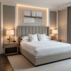 Pinnacle Rock - Stone Upholstered Headboard | Architectural Fabrics