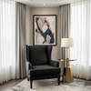 Tyrell Bay - Black Upholstered Chair | Architectural Fabrics
