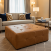 Bastia - Bastia Performance Polyurethane Upholstered Ottoman | Architectural Fabrics