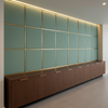 Aarden - Seafoam Silicone Hybrid Upholstered Wall Panel | Architectural Fabrics