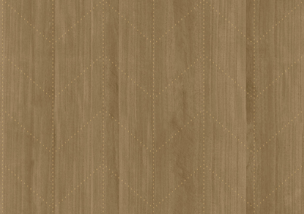 Little Compton-Antique Gold Wood Veneer Wallcovering | Phillipe Romano — WOOD-501130