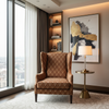 Axis - Axis Etched Polyurethane Upholstered Chair | Architectural Fabrics