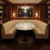 Trade Wind - Milkweed Upholstered Banquette | Architectural Fabrics