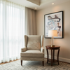 Pigeon Island - Dune Upholstered Chair | Architectural Fabrics