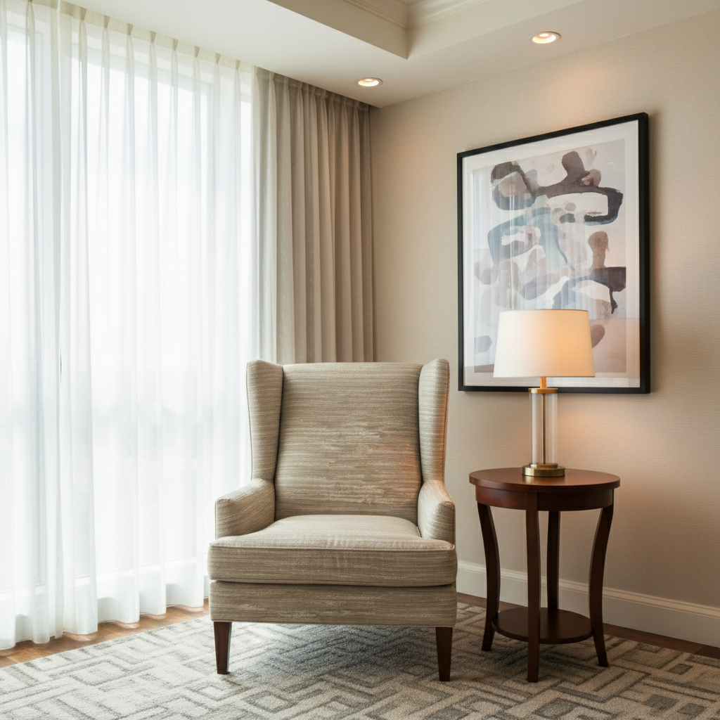 Pigeon Island - Dune Upholstered Chair | Architectural Fabrics