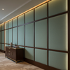 Woven Basketweave Texture Seafoam Mist Upholstered Wall Panel | Architectural Fabrics