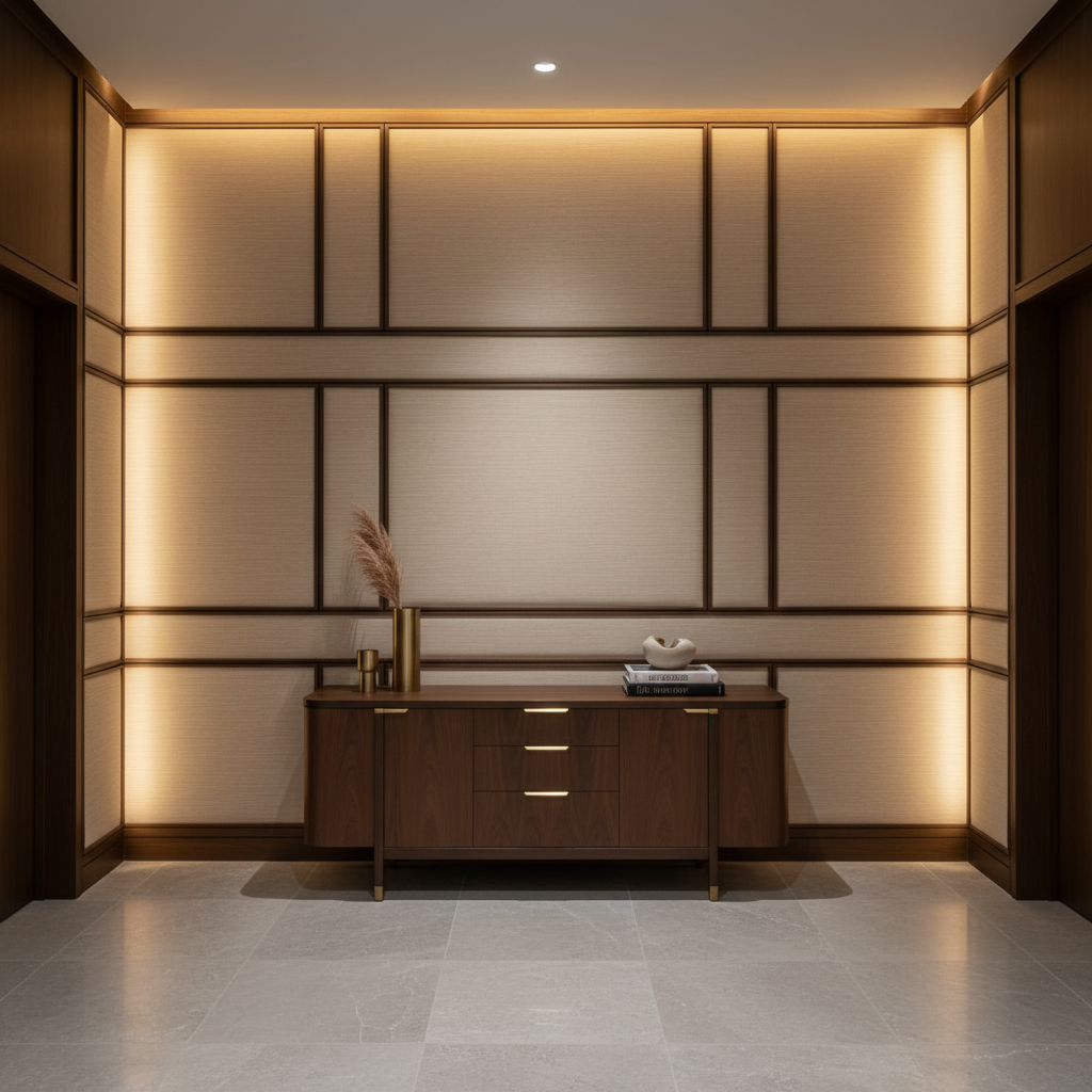 Treasure Beach - Hazel Upholstered Wall Panel | Architectural Fabrics