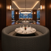 St. Eustatius - Pier Upholstered Banquette | Architectural Fabrics