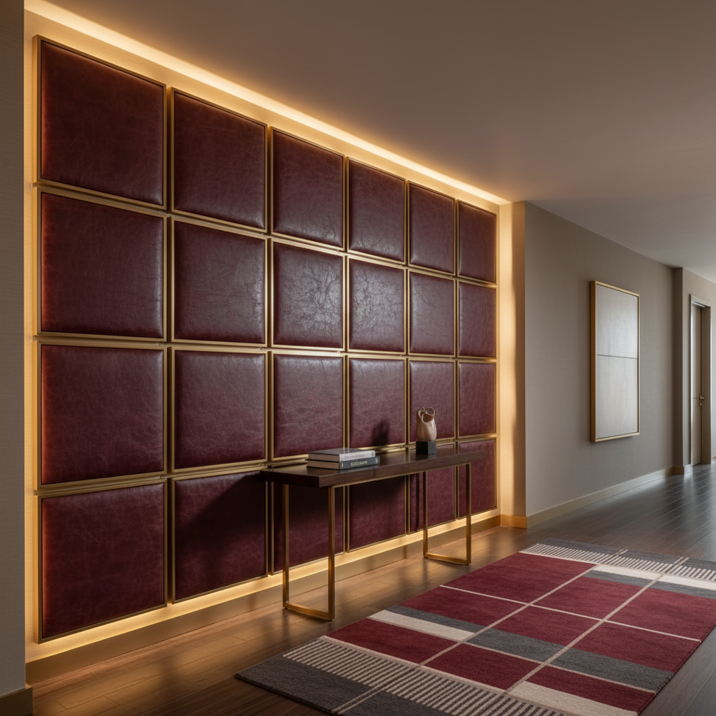 Baroque - Baroque Performance Vinyl Upholstered Wall Panel | Architectural Fabrics