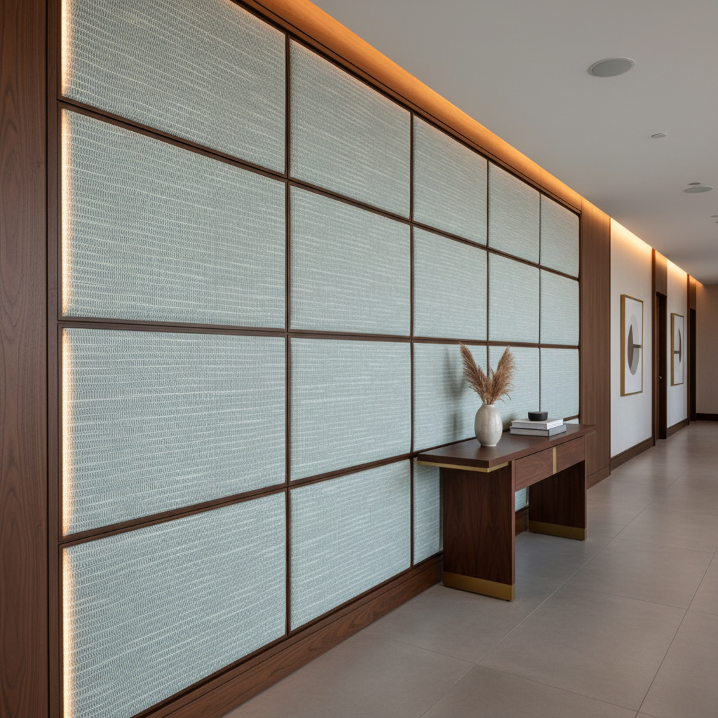 Azores - Azores Tekloom Performance Upholstered Wall Panel | Architectural Fabrics
