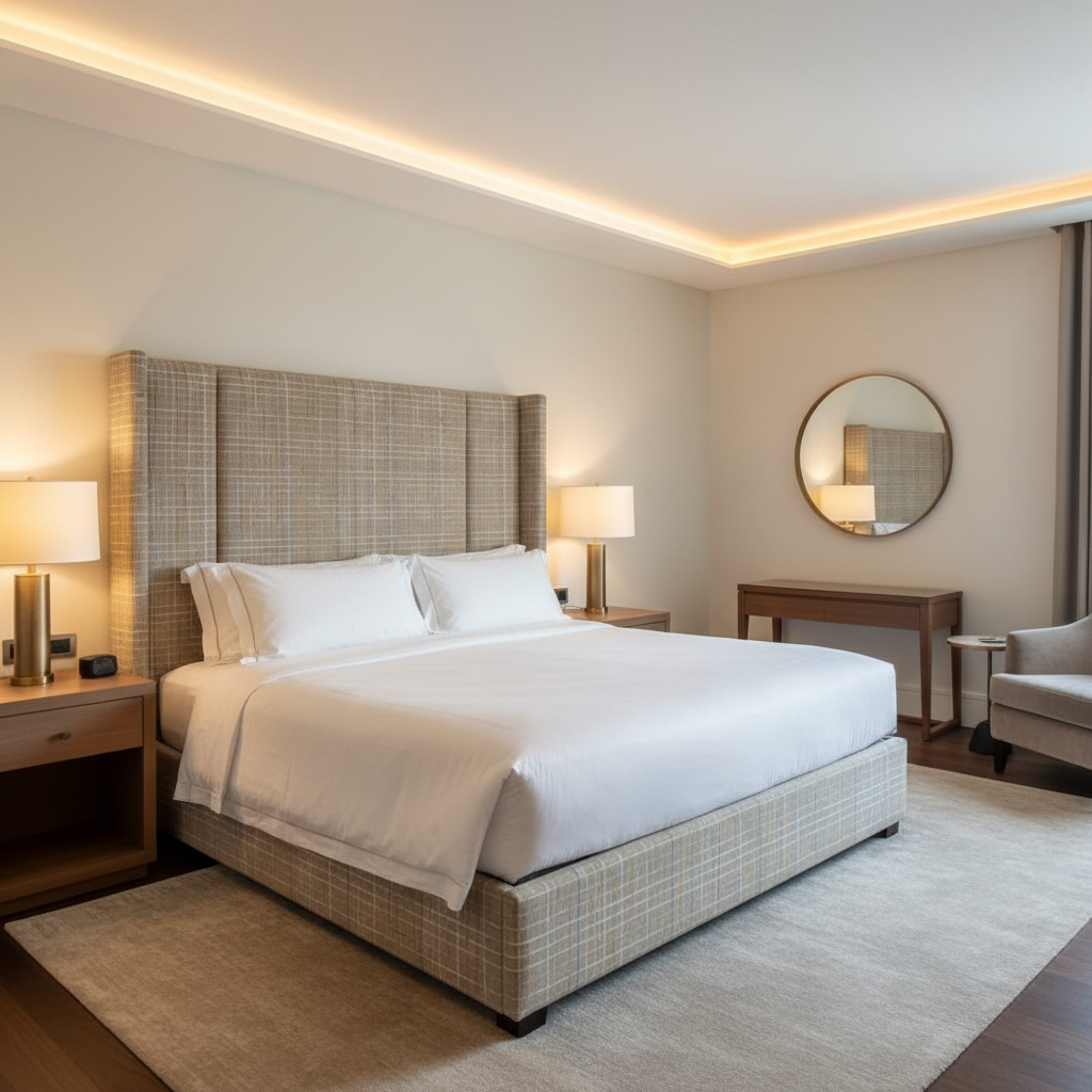 Stingray City - Desert Upholstered Headboard | Architectural Fabrics