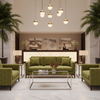 Tres Palmas - Matcha Upholstered Sofa | Architectural Fabrics